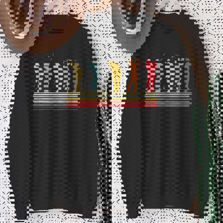 ゴルフ 面白いtシャツ 打ちっ放し メンズ おもしろ 服 練習着 ウェア ネタ 服 カラフル レトロ スウェットシャツ 年配の女性への贈り物