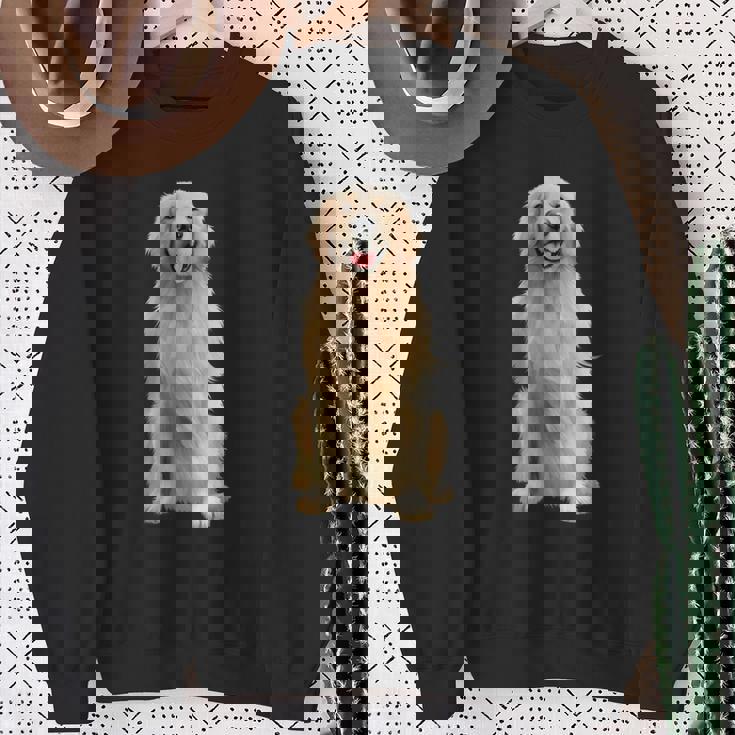 ゴールデンレトリバー ドッグ、ラブゴールデンレトリバー スウェットシャツ 年配の女性への贈り物