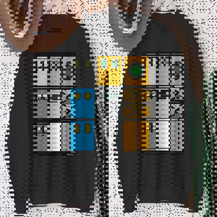 ゴールドライタン カラーデザイン スウェットシャツ 年配の女性への贈り物