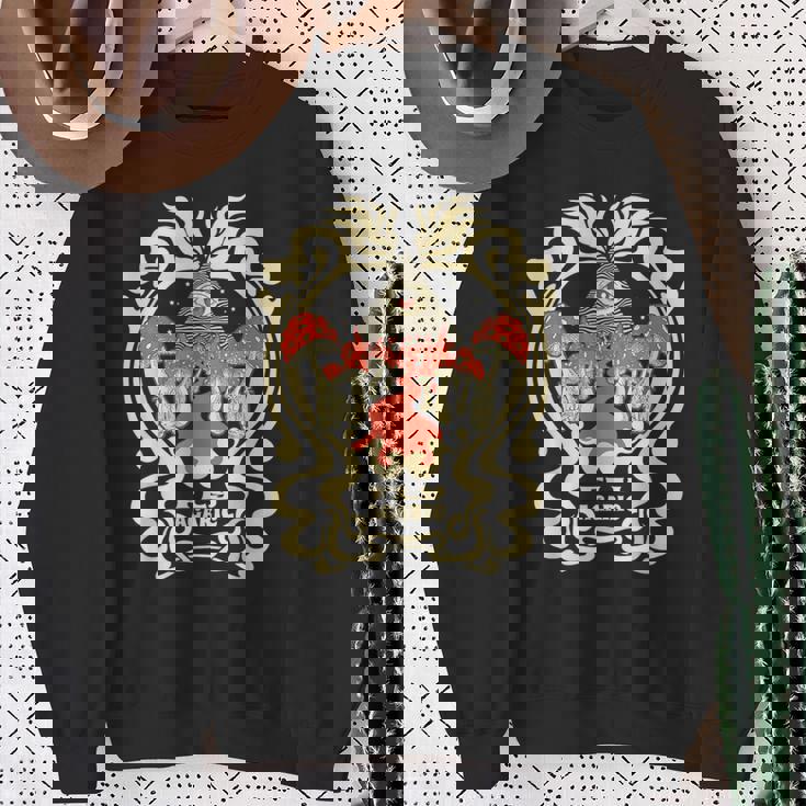 サイケデリック キノコ フライ 寒天 レイビング フェスティバル パーティー 行楽 スウェットシャツ 年配の女性への贈り物