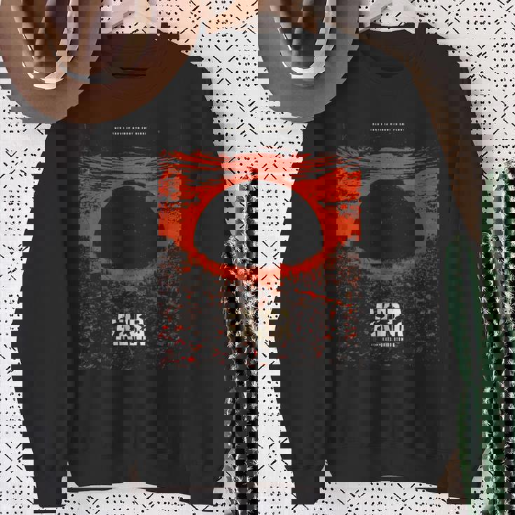 サイバーパンクシティ爆発 スウェットシャツ 年配の女性への贈り物