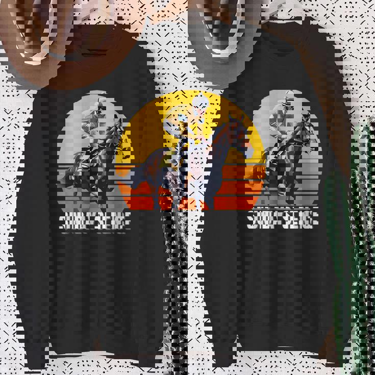 サンデーサイレンスホース、競馬、サンタアニタ、デルマール スウェットシャツ 年配の女性への贈り物