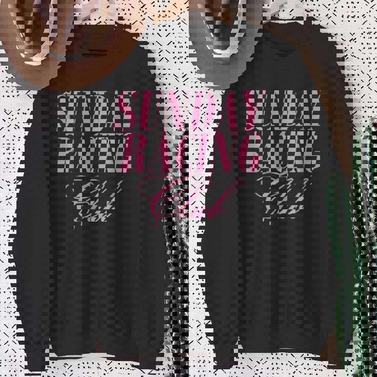 サンデーレーシング クラブレーサー デザイン スウェットシャツ 年配の女性への贈り物