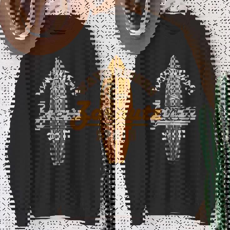 サーフ ザラウツ スペイン サーフィン バケーション スウェットシャツ 年配の女性への贈り物