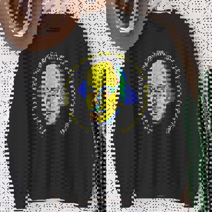 シェイクスピアがマクベスの言葉を引用したらそれが終わったら終わった スウェットシャツ 年配の女性への贈り物