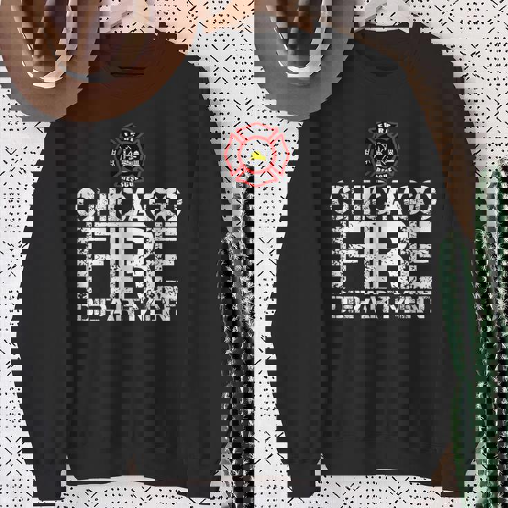 シカゴ消防署tシャツ ファイヤーハウス スウェットシャツ 年配の女性への贈り物