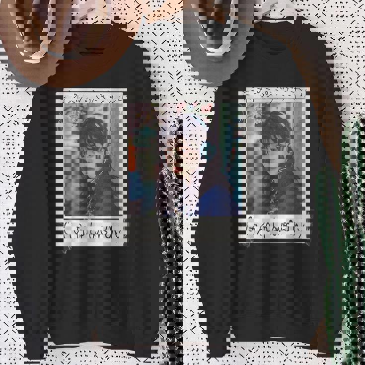 シティポップ 春 桜 日本の美学 ヴェイパーウェイブ Japanese Aesthetic スウェットシャツ 年配の女性への贈り物