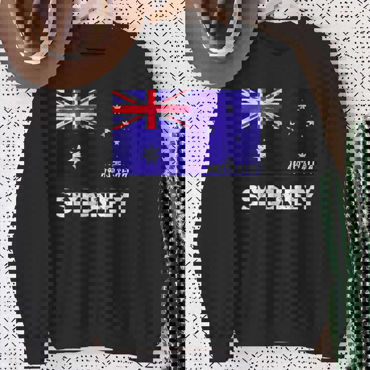 シドニー オーストラリア国旗ジャージ スウェットシャツ 年配の女性への贈り物