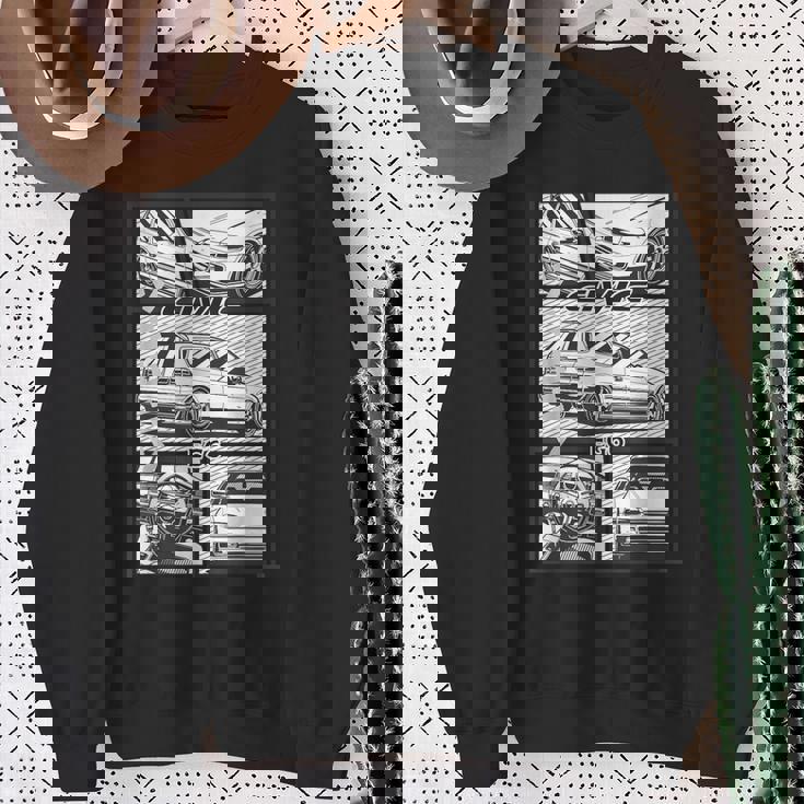 シビック例6日本車 スウェットシャツ 年配の女性への贈り物