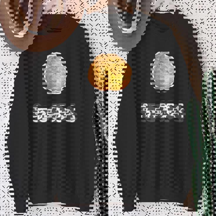 シュークリーム『スイーツ ポップ』お菓子 写真 おやつ 面白い かわいい スウェットシャツ 年配の女性への贈り物