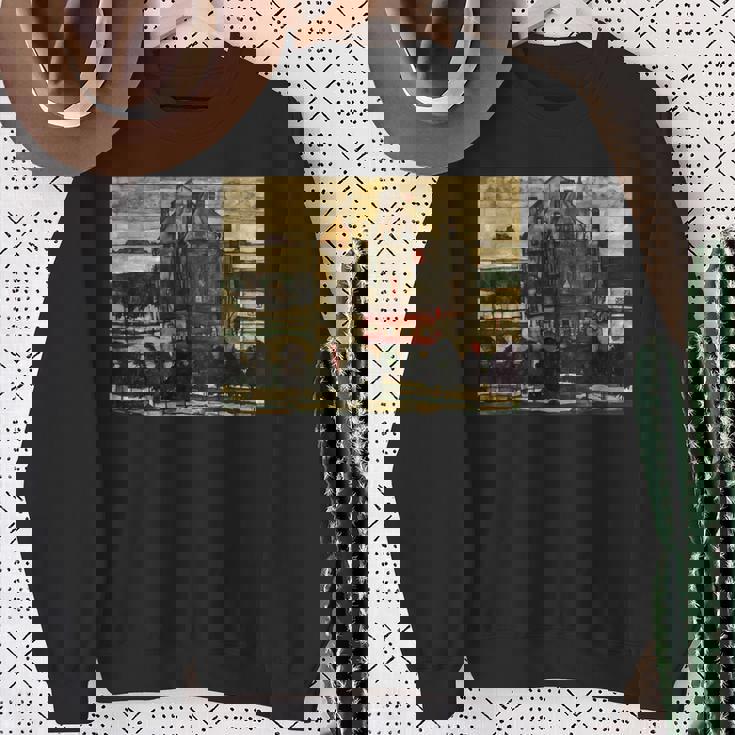 シングル・ハウス・バイ・エゴン・シーレ1915 スウェットシャツ 年配の女性への贈り物