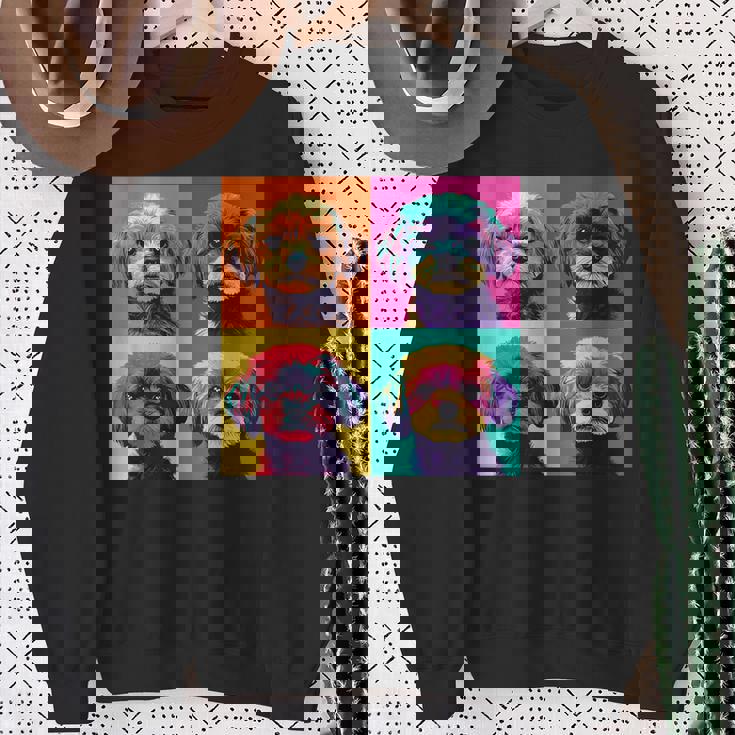 シーズーアートデザイン スウェットシャツ 年配の女性への贈り物