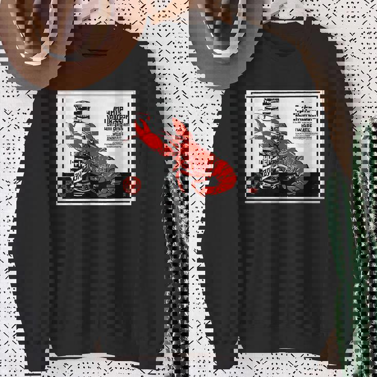 シーフード 1879 ドイツ ロブスター ザリガニ 甲殻類 レトロ スウェットシャツ 年配の女性への贈り物