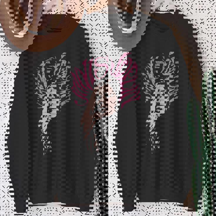 ジャニス・ジョプリン・サイケデリック スウェットシャツ 年配の女性への贈り物