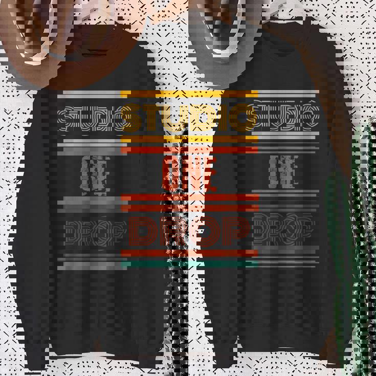 ジャマイカレゲエ 音楽スタジオ ワンドロップ ジャマイカ お土産 スウェットシャツ 年配の女性への贈り物