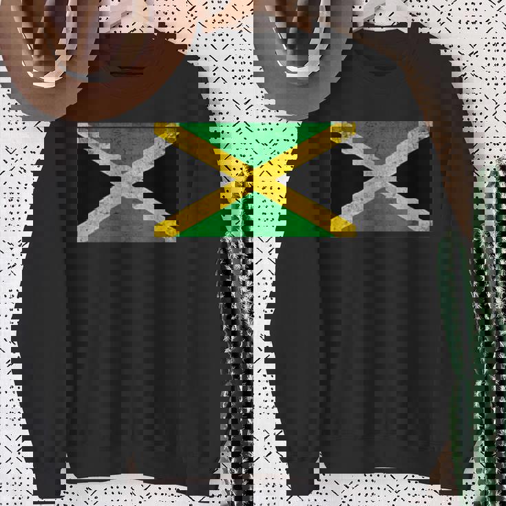 ジャマイカ国旗グラフィック メンズ レディース キッズ スウェットシャツ 年配の女性への贈り物