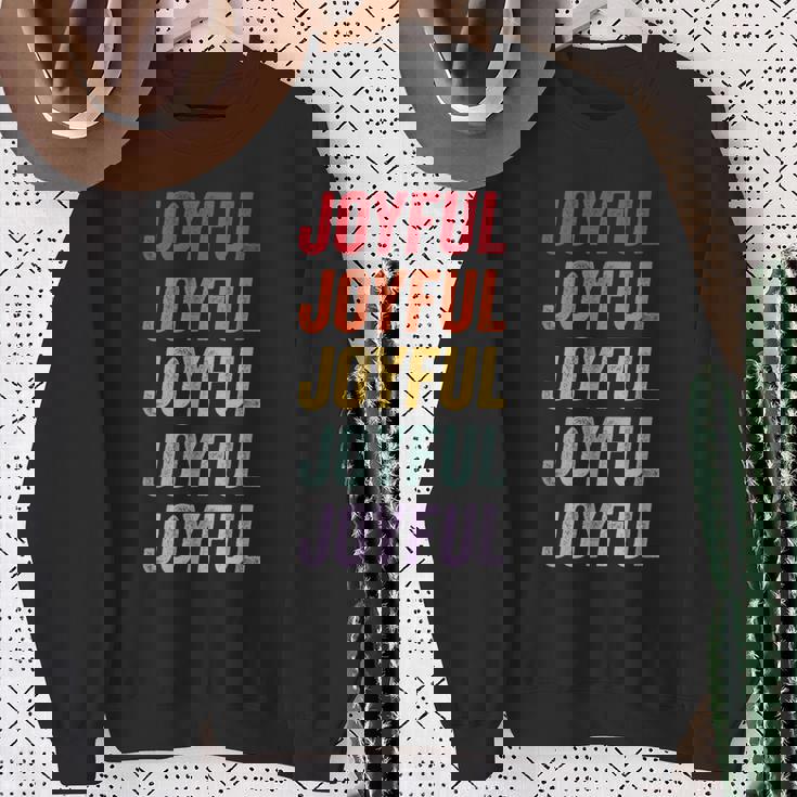 ジョイフル スウェットシャツ 年配の女性への贈り物