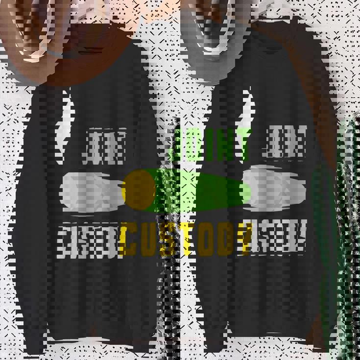 ジョイントカストディ マリファナウィード スウェットシャツ 年配の女性への贈り物