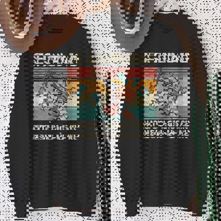 ジョルダーノが修正できない場合、誰もできないのです。 スウェットシャツ 年配の女性への贈り物