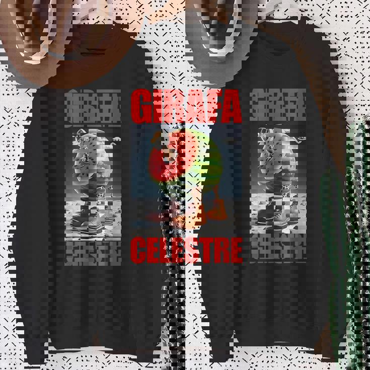 ジラファセレストレ-イタリアンブレインロットミーム スウェットシャツ 年配の女性への贈り物