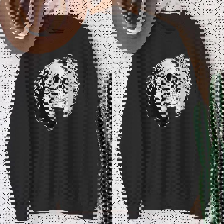 スカル×スタチュー スウェットシャツ 年配の女性への贈り物