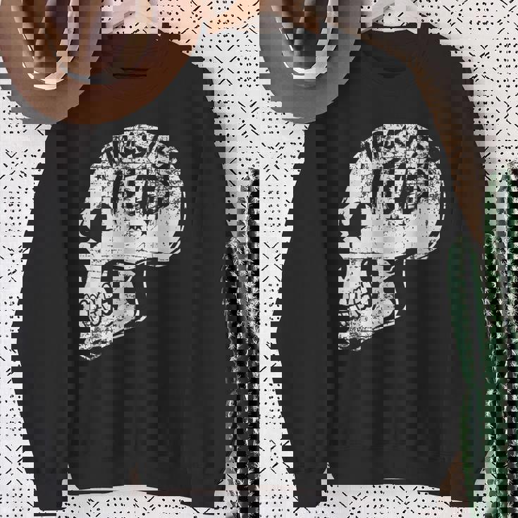 スカルスラッシャーヘッド スウェットシャツ 年配の女性への贈り物