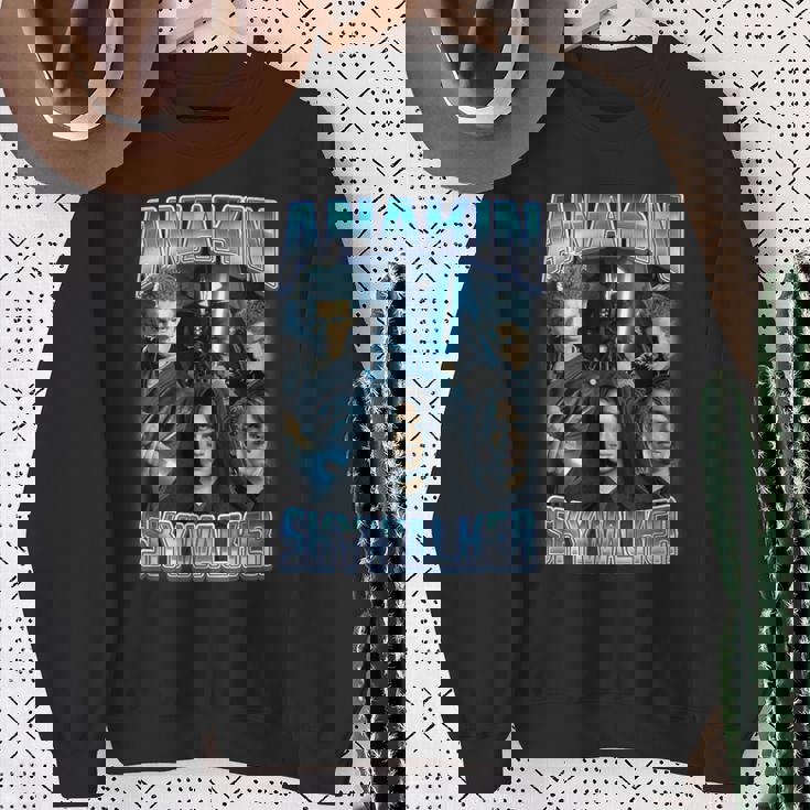 スターウォーズ クラシック アナキン・スカイウォーカー フォトコラージュポスター スウェットシャツ 年配の女性への贈り物