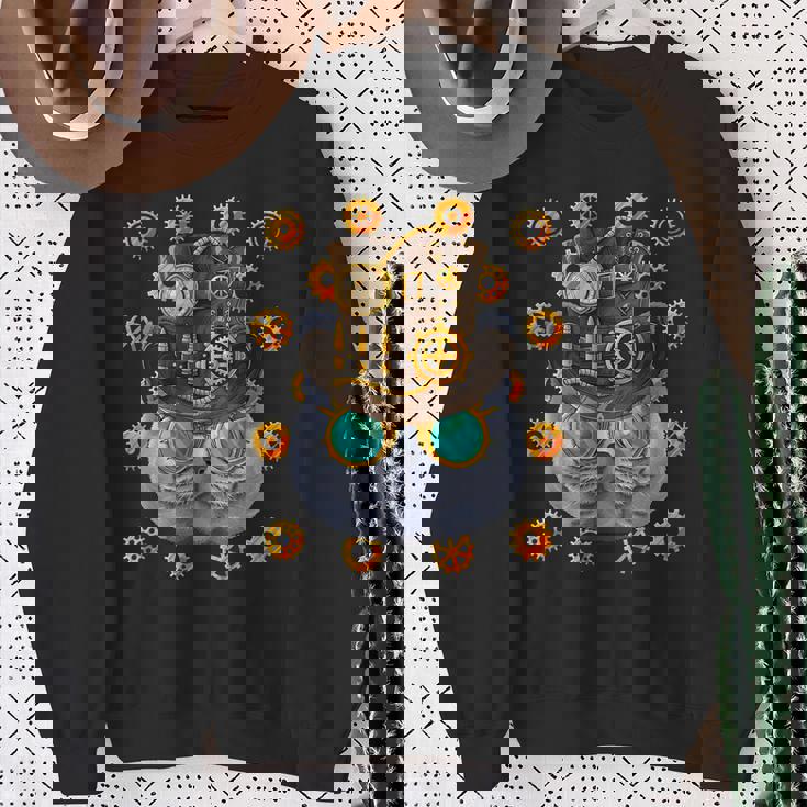 スチームパンク ブリティッシュショートヘア 中世 ビクトリア朝 スチームパワー スウェットシャツ 年配の女性への贈り物