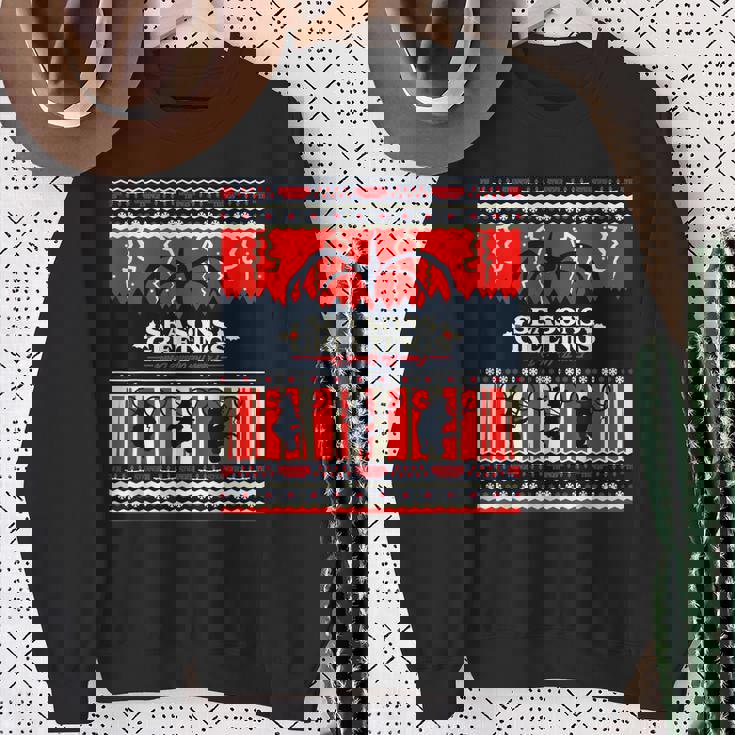 ストレンジャー・シングス Xmas Mind Flayer 逆さまファン記念品 スウェットシャツ 年配の女性への贈り物