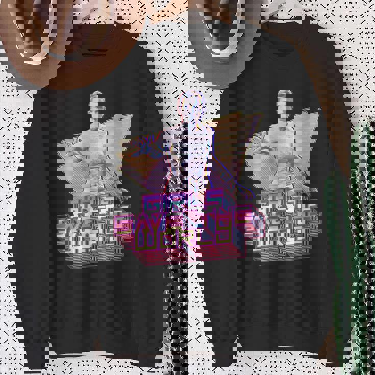 ストレンジャー・シングス イレブン シンセウェーブ ガールズ セーブ ワールド レトロ 80年代 スウェットシャツ 年配の女性への贈り物