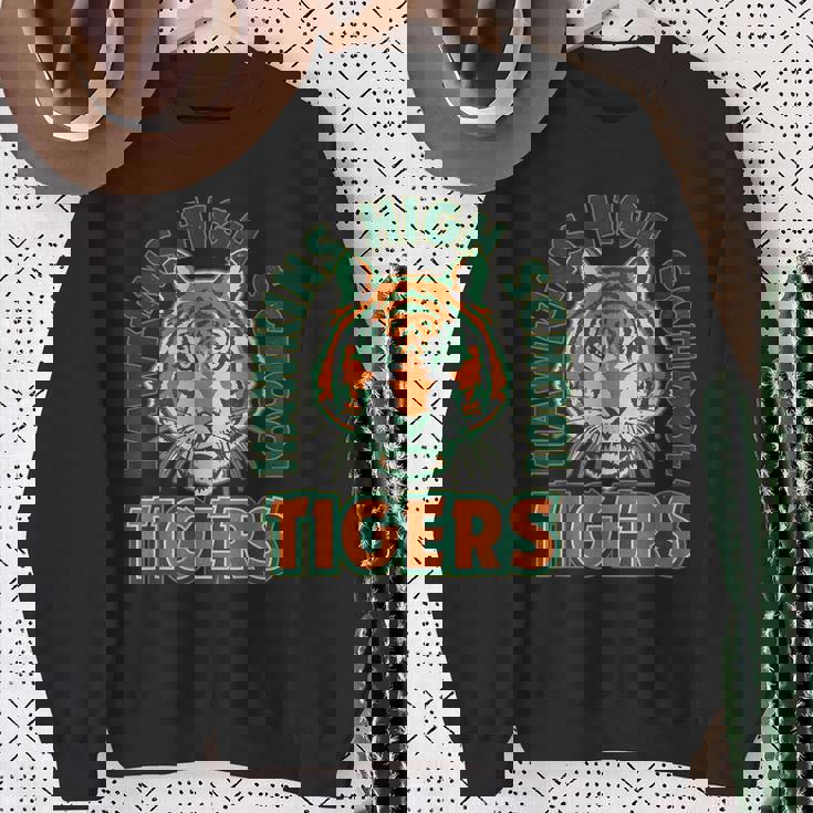 ストレンジャー・シングス ホーキンス・ハイ・タイガース 凝視ファン記念品 スウェットシャツ 年配の女性への贈り物