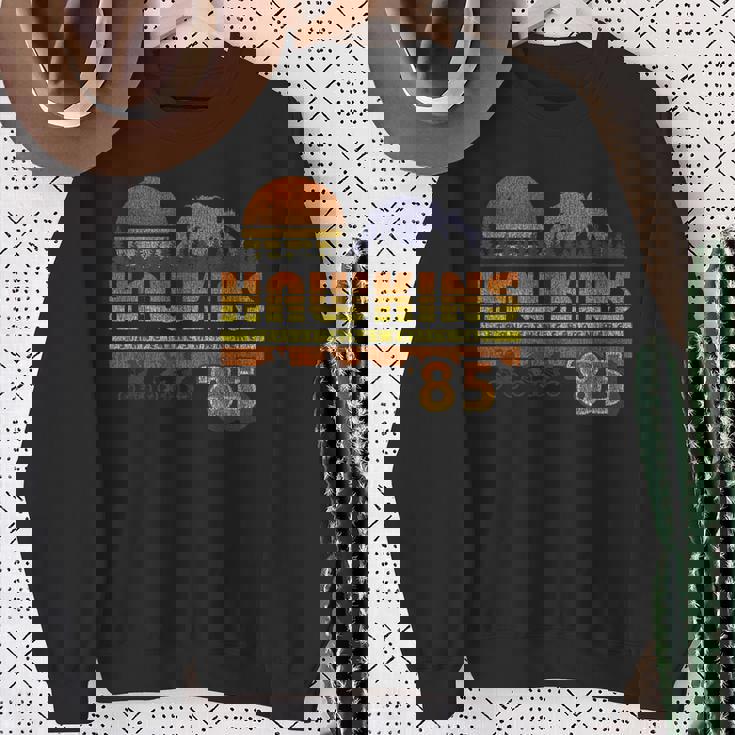 ストレンジャー・シングスヴィンテージ 85 ザ・パーティーストレンジ・シングス・ハプン スウェットシャツ 年配の女性への贈り物