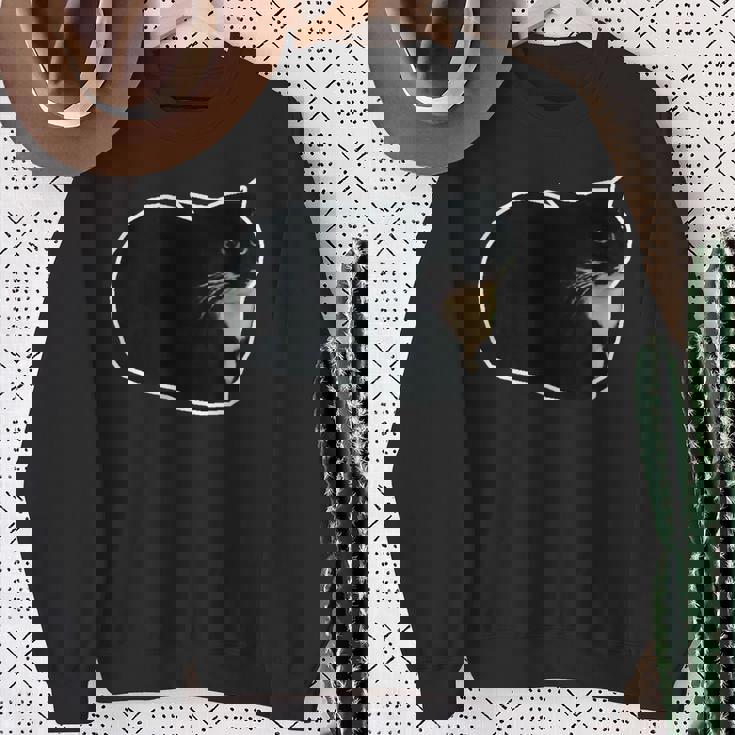 スピニング キャット ミーム マックスウェル ザ・キャット ミーム スウェットシャツ 年配の女性への贈り物