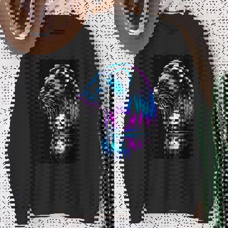 スピリット アニマル イタチ メンズ レディース キッズ クリスマス スウェットシャツ 年配の女性への贈り物