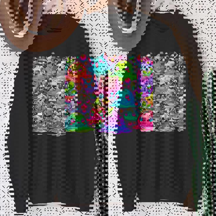 スライムランチャー、スライムペディア、グループランチャーwiki、グループムード。 スウェットシャツ 年配の女性への贈り物