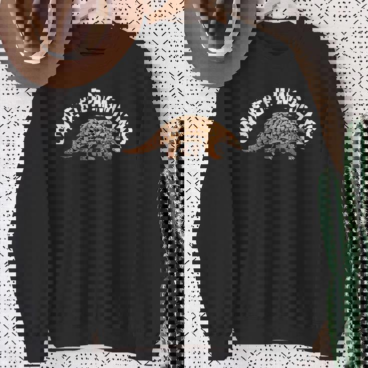 セイヴ・ザ・パンゴリン野生動物園 スウェットシャツ 年配の女性への贈り物