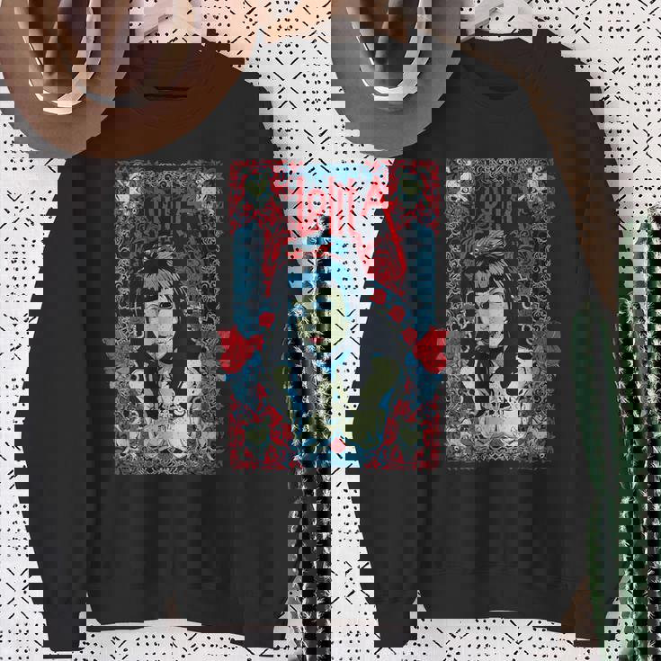 セクシー ゾンビ ピンナップ ガール ヴィンテージ ロリータ ゴス スウェットシャツ 年配の女性への贈り物