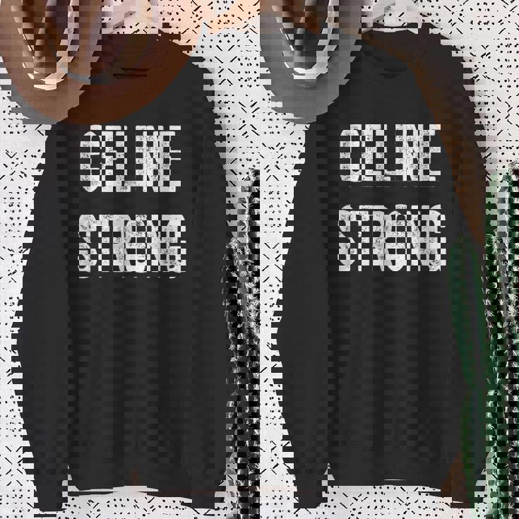 セリーヌストロングセリーヌサポーター スウェットシャツ 年配の女性への贈り物