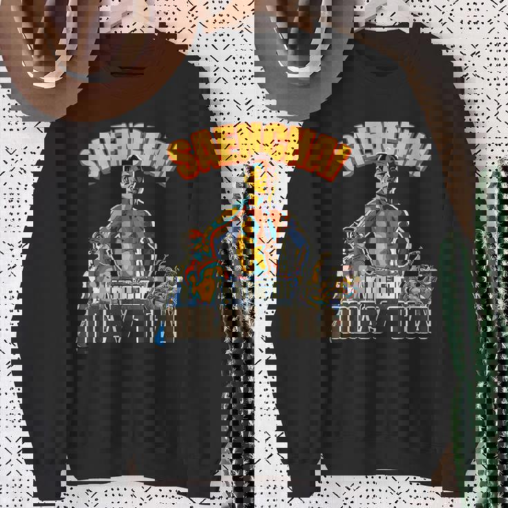 センチャイ-ムエタイの王様 スウェットシャツ 年配の女性への贈り物