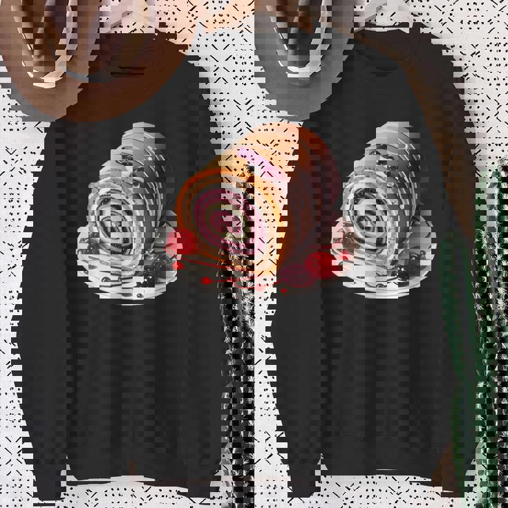 ゼリーロールケーキ スウェットシャツ 年配の女性への贈り物