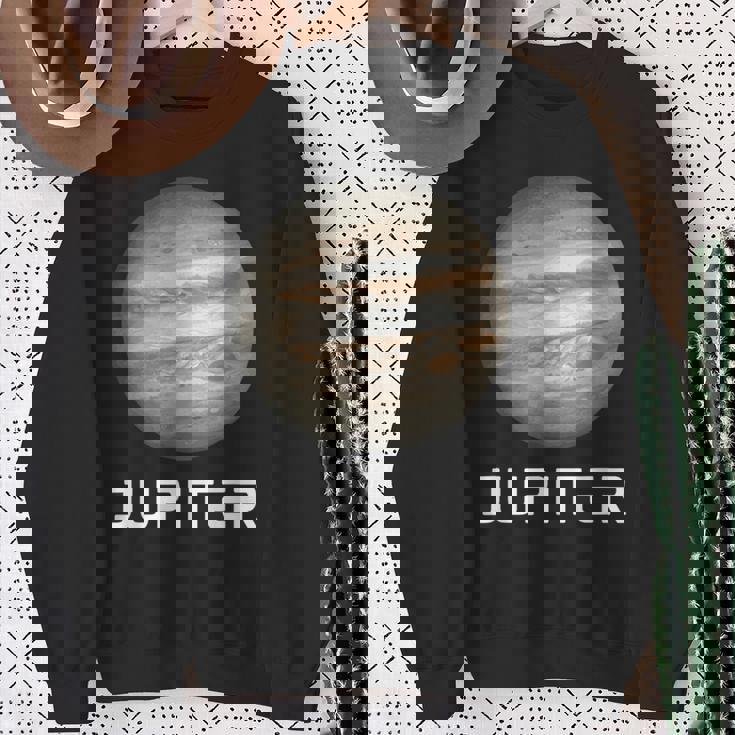 ソーラーシステム プラネット 木星 宇宙 スウェットシャツ 年配の女性への贈り物