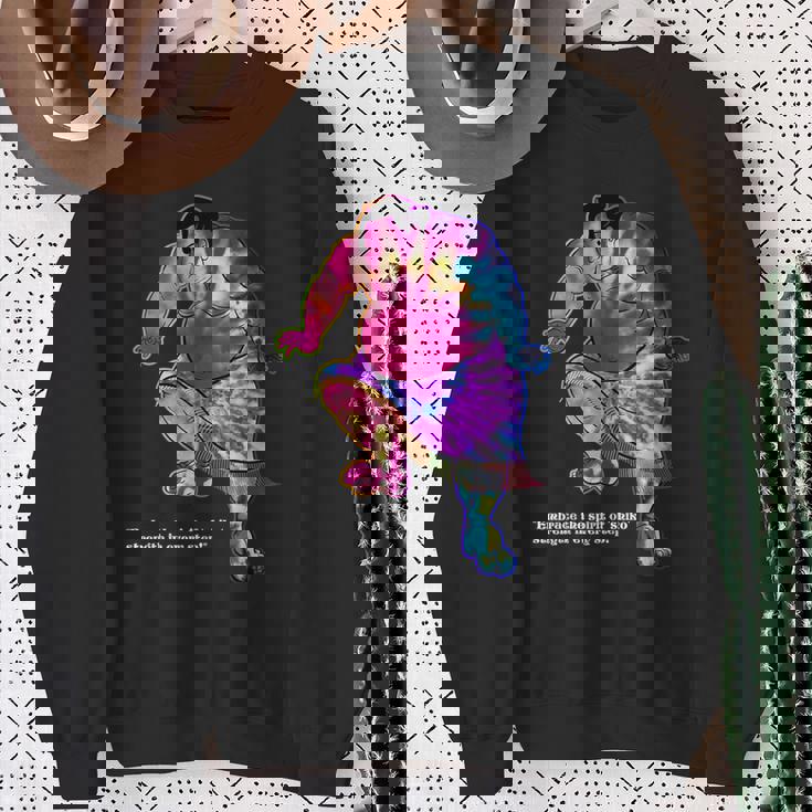 タイダイ染めお相撲t スウェットシャツ 年配の女性への贈り物