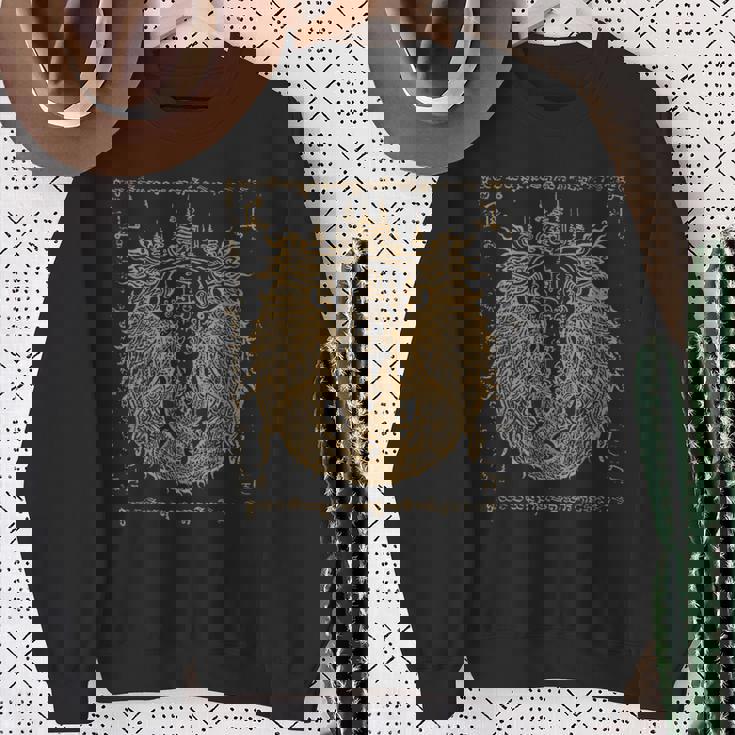 タイ・サク・ヤント・スピリチュアル、タイ民俗神話。 スウェットシャツ 年配の女性への贈り物