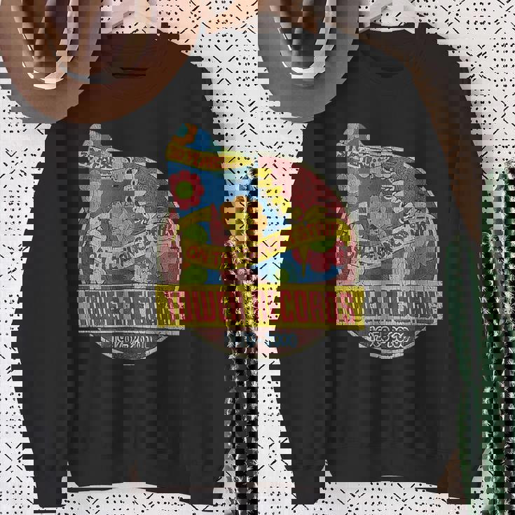 タワーレコード レトロ サンセット ブルバード ヴィンテージ 音楽 ハリウッド スウェットシャツ 年配の女性への贈り物