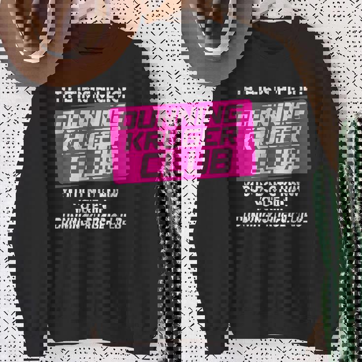 ダニング・クルーガークラブ スウェットシャツ 年配の女性への贈り物