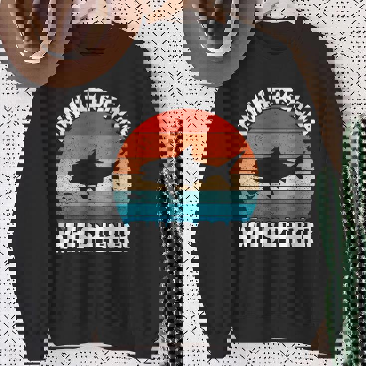 ダンクルオステウス ウィスパラー デボン紀の海の怪物 古生物学 スウェットシャツ 年配の女性への贈り物