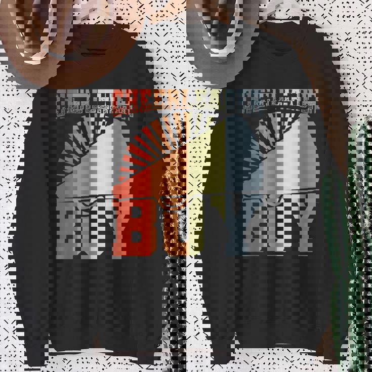 チアリーディング少年男子大学生チアリーダー スウェットシャツ 年配の女性への贈り物