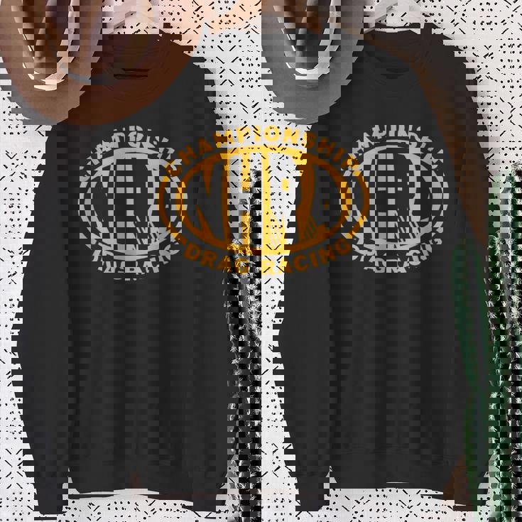 チャンピオンシップ Nhra ドラッグレーシング Raceday ドラッグレーサー スウェットシャツ 年配の女性への贈り物