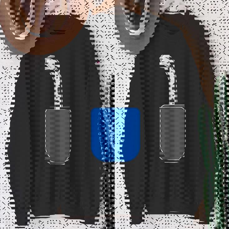 チンアナゴ（いん・ざ・ぽけっと）【どうぶつフレンズ】魚 水族館の生き物 かわいい 面白い 動物 チンアナゴ イラスト スウェットシャツ 年配の女性への贈り物