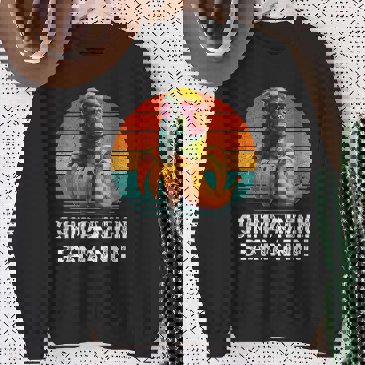 チンパンジーニ バナニーニ イタリアン ブレイン ミーム チンパンジーニ スウェットシャツ 年配の女性への贈り物